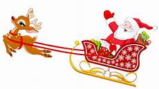Santum Sleigh Clipart by Santa With Reindeer Clipart Best Santum Sleigh Clipart