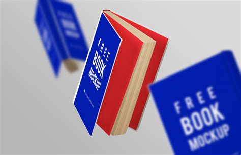 10 Free Hardcover Book Mockup PSD Set - Good Mockups