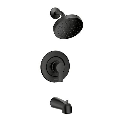 Moen black shower faucets for modern showers | Lowe's