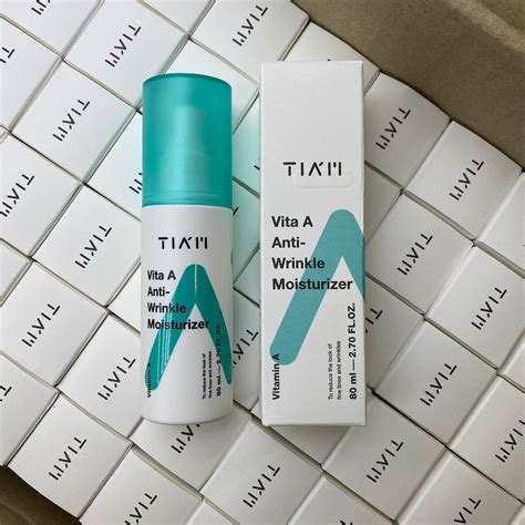 TIAM Vita A Anti-Wrinkle Moisturizer увлажняющая эмульсия против морщин ...
