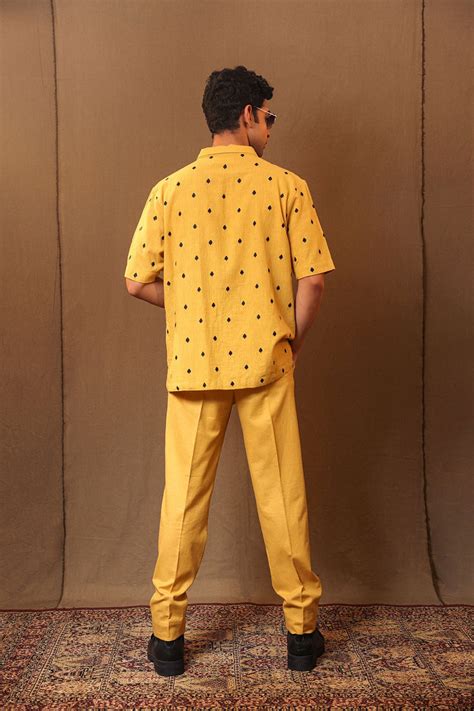 Mustard Straight Pants – Mati