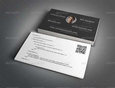 Web Developer Business Card 的图像结果