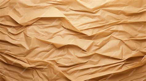 Premium Photo | Crumpled paper texture in brown color