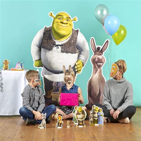 Buy Star Cutouts, Shrek, Life-Size Cardboard Cutout Standup - 67 x 37 ...