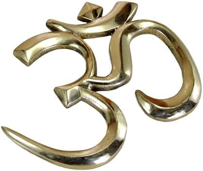 Buy Dattatreya Brass OM Wall Hanging Sculpture | Vastu | Fengshui ...