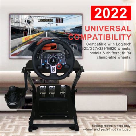 Buy Sim Racing Simulator Steering Wheel Stand fit for Logitech ...