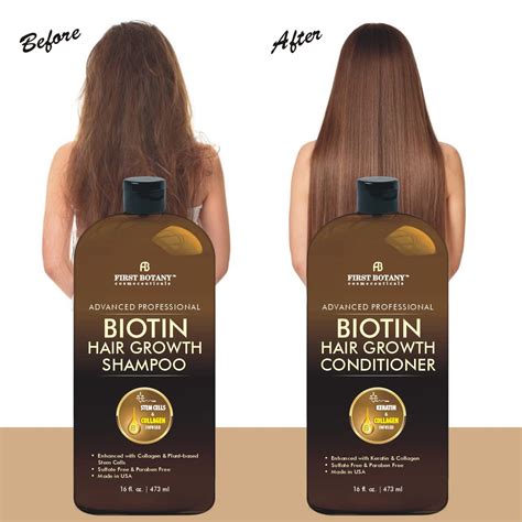 First Botany, Biotin Hair Growth Shampoo Conditioner India | Ubuy