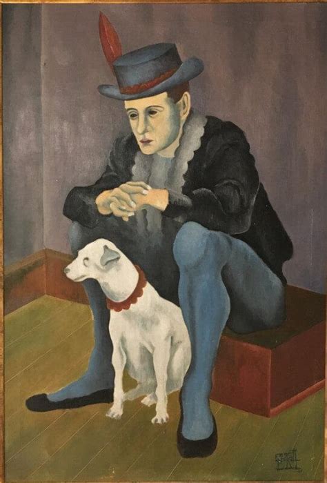 Untitled-(A Man With His Dog) - Life Size Posters by tallenge store ...