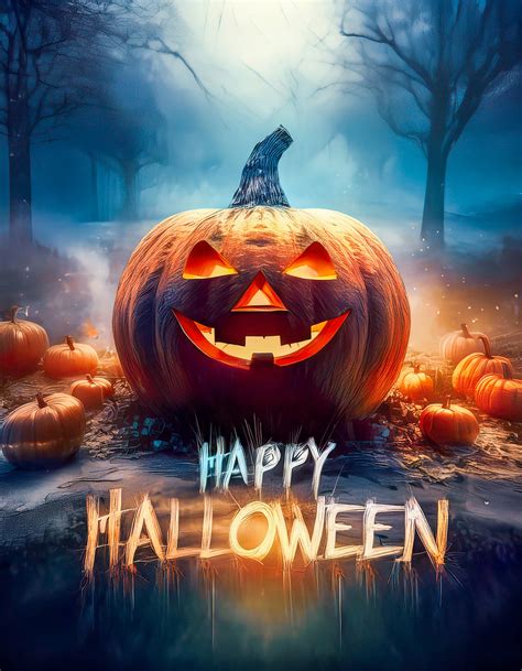 Halloween Pompkin Greeting Card Free Stock Photo - Public Domain Pictures