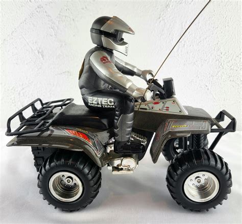 Scientific Toys RC ATV 4 Wheeler Quad Grey Gray Eztec Racing Untested ...