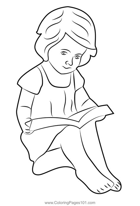 Reading Coloring Pages 的图像结果