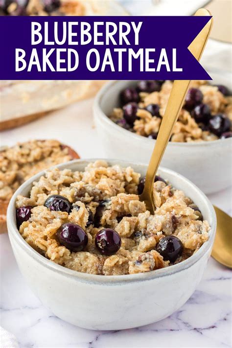 Blueberry Baked Oatmeal - Scattered Thoughts of a Crafty Mom by Jamie ...