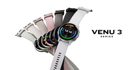 Venu 3 - GPS Sports Tracking and ECG Smart watch (French Gray ...