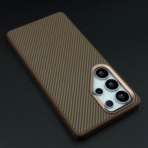 Carbon Fiber Case with Hidden Magsafe for Samsung Galaxy S25 Ultra | M ...