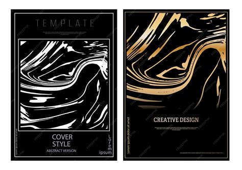 Premium Vector | A set of abstract design templates for packaging ...