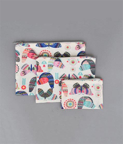Off white Printed Pouch Set for Girls – FayonKids