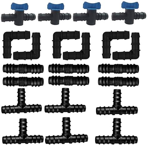 Ascension 16 MM Drip Irrigation Pipe Fittings, Accessories, Elbows, Tee ...