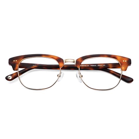 Buy Tortoise Golden Full Rim Clubmaster John Jacobs Supreme Steel JJ ...