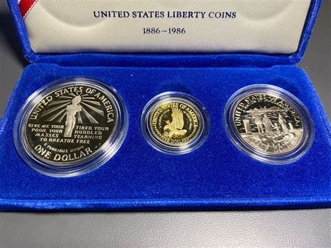 Sold Price: 1886-1986 United States Liberty Coins - November 6, 0120 12 ...