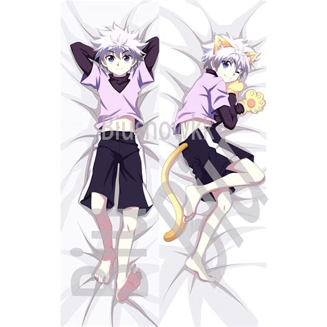 Buy Two Sizes Killua Zoldyck Anime Body Pillowcase 54x20 60x20 inch ...