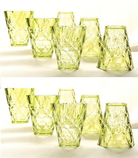 moonlike (Pack of 12) Water Drinking Glasses 250ml, for Juice, Sarbat ...