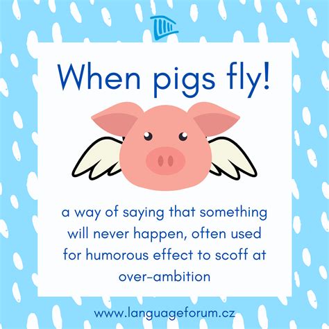 When Pigs Fly