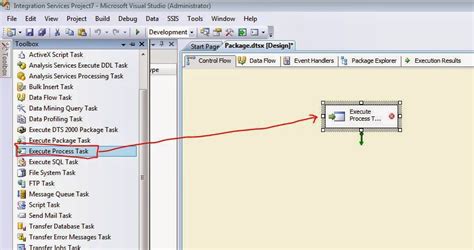 Execute Process Task in SSIS 的图像结果