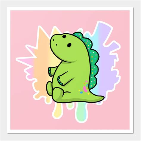 Pickle dino wall and art print moriah elizabeth – Artofit