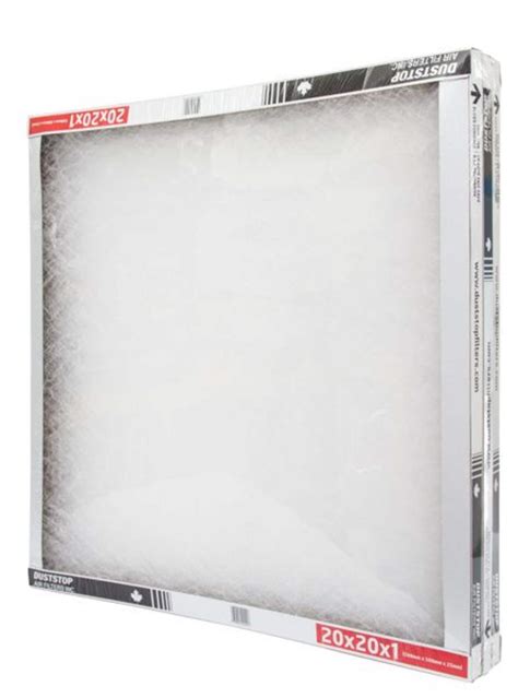 Duststop Furnace Fiberglass Air Filters, 20 x 20 x 1-in, 3-pk ...