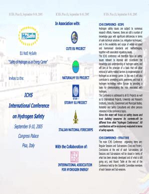 Fillable Online cti2000 Call for Paper - HySafe - Safety of Hydrogen as ...