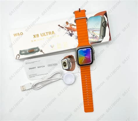 Relogio Smartwatch X8 Ultra Serie 8 Lançamento 2023 Carregador Indução ...
