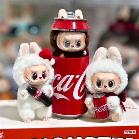 Pop Mart Labubu Coca-Cola Figure | Official Vinyl Plush Labubu Doll