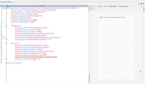 Image result for Custom Navigation Drawer in Android