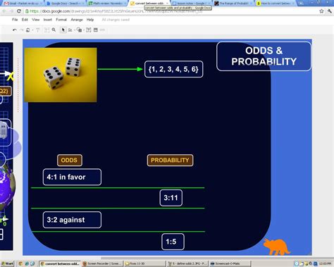 Image result for Probability Odds Formula