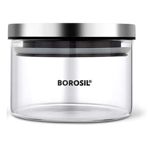 Buy Borosil Classic Glass Storage Jar 300 ml BCLJR960300 Online at ...