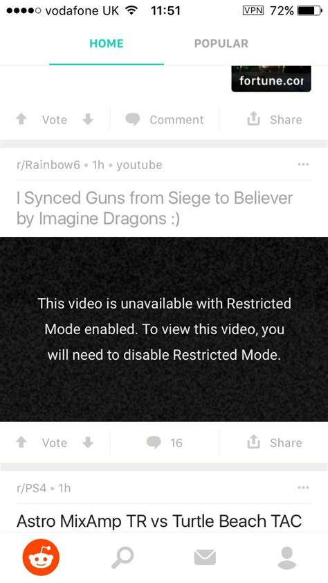 Image result for Disable Restricted Mode