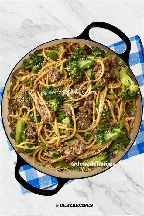 Best and Easy Beef And Broccoli Stir Fry With Noodles
