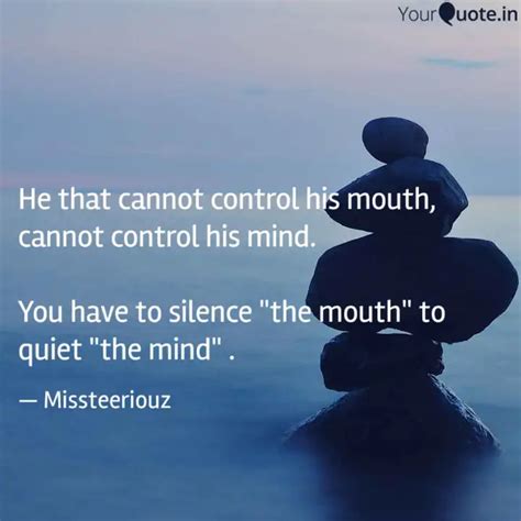 He that cannot control hi... | Quotes & Writings by Msteeriouz | YourQuote