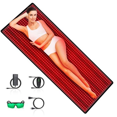 Astarexin Red Light Therapy Mat - 1280PCS LED 71''×31'' Large Red ...