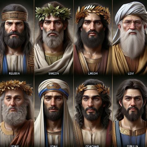 The Sons of Leah: R | Bible Art