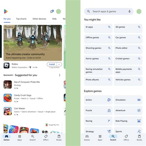 Image result for Play Store Searching
