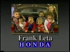 Leta Honda by Vintage Frank Leta Honda Commercial Year End Honda Leta Honda