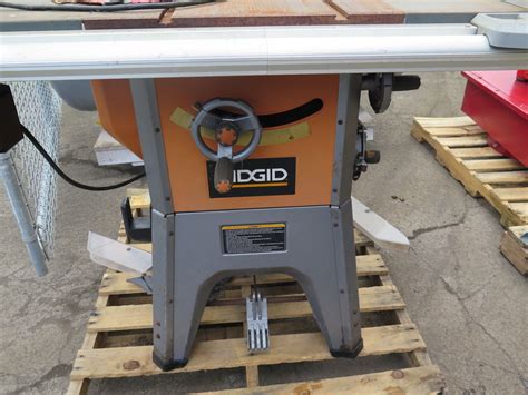 Ridgid R4512 Table Saw - Oahu Auctions