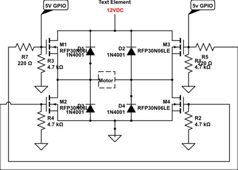 Image result for How to Control Servo Motor Direction Using H-Bridge Circuit