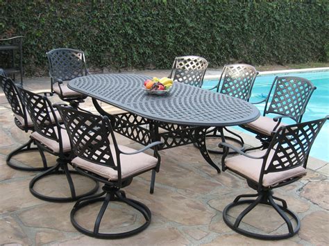 Enjoying Outdoor Dining With Cast Aluminum Patio Dining Sets - Patio ...