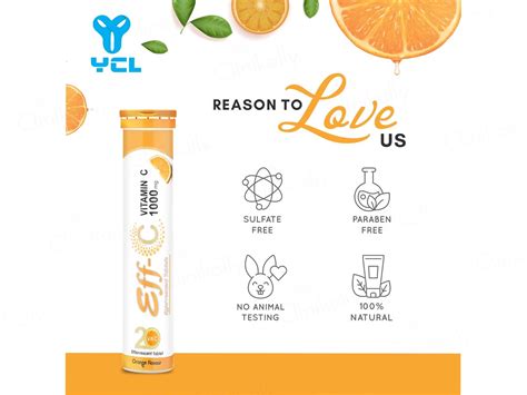 Buy Eff-C Vitamin C 1000mg Effervescent Tablet - Orange Flavour Online ...