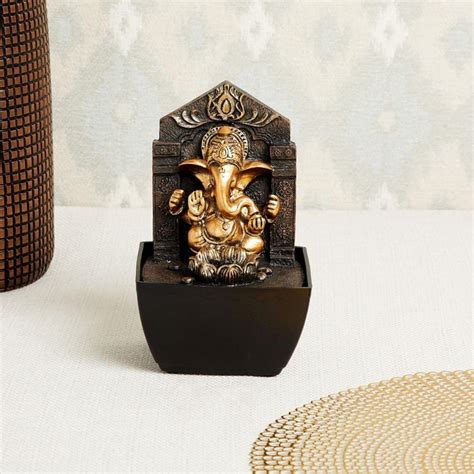 Buy Fountain Ganesha Fountain with Light and Pump from Home Centre at ...