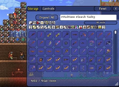 Image result for Terraria Magic Storage Guide