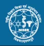 National Institute of Science Education and Research (NISER ...