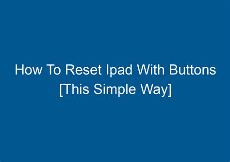 Image result for How to Reset IPad